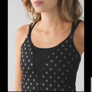 Lululemon polka dot tank top